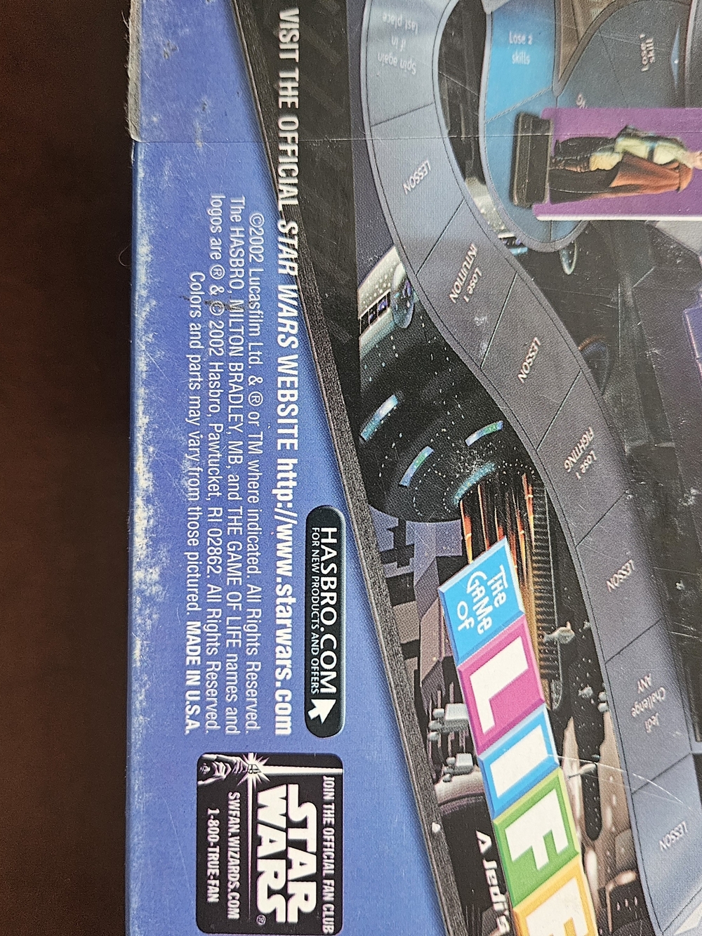 Hasbro The Game of Life: Star Wars Edition Board Game 2002 - Picture 10 of 10